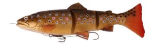 Swimbaits di colore #03 Brown Trout del prodotto Savage Gear 3D Line Thru Trout Swimbait di marca Savage Gear