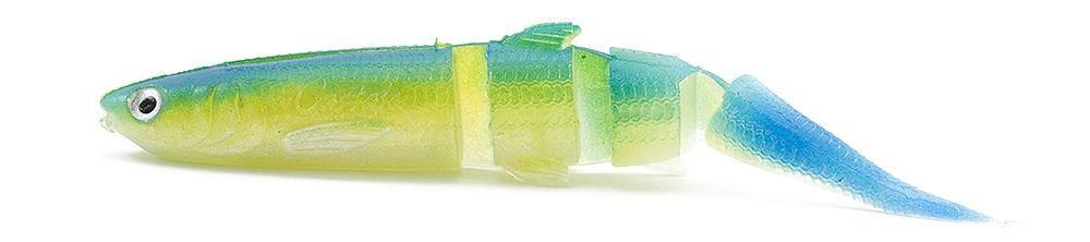 Swimbaits di colore Lampuga del prodotto Castaic Super Jerky J 8" soft swimbait di marca Castaic