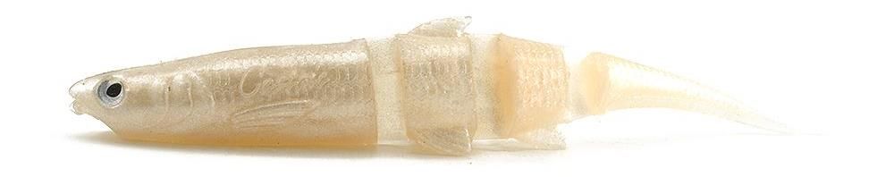 Swimbaits di colore Albino del prodotto Castaic Super Jerky J 8" soft swimbait di marca Castaic