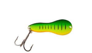 Ondulanti di colore Mat Hot Tiger del prodotto Nories Metal Wasaby treble hook di marca Nories
