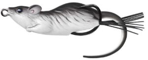 Rane Antialga di colore Black White del prodotto Livetarget Field Mouse weedless topwater di marca Livetarget
