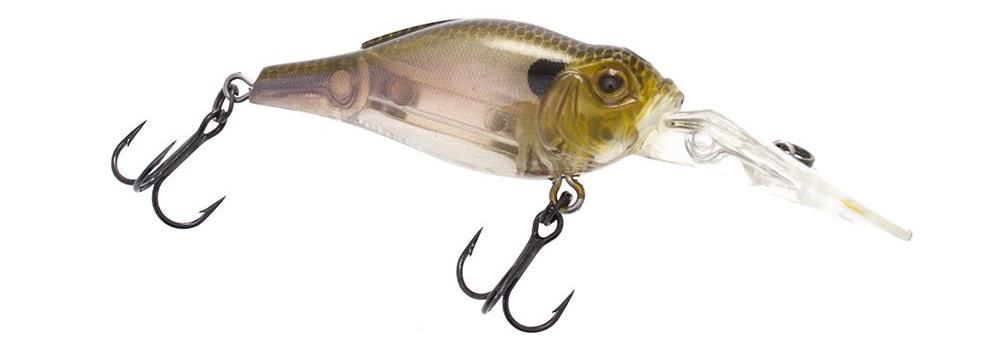 Crankbaits di colore Ghost Minnow del prodotto Reaction Strike AC 55 di marca Reaction Strike