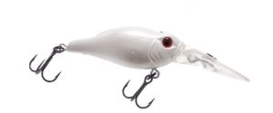 Crankbaits di colore Snow White del prodotto Reaction Strike AC 55 di marca Reaction Strike