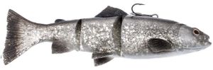 Swimbaits di colore Dirty Silver del prodotto Savage Gear 3D Line Thru Trout Swimbait U.S.A. di marca Savage Gear