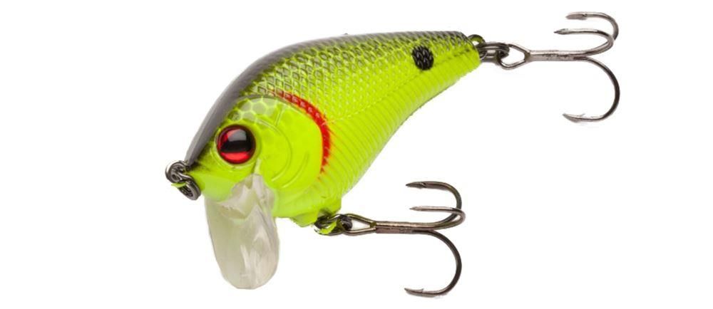 Crankbaits di colore Chartreuse Black del prodotto Vicious VC2 crankbait di marca Vicious
