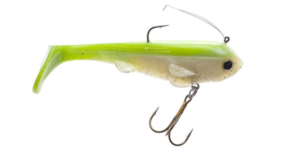Swimbaits di colore CTPB del prodotto Reaction Strike Fathead di marca Reaction Strike