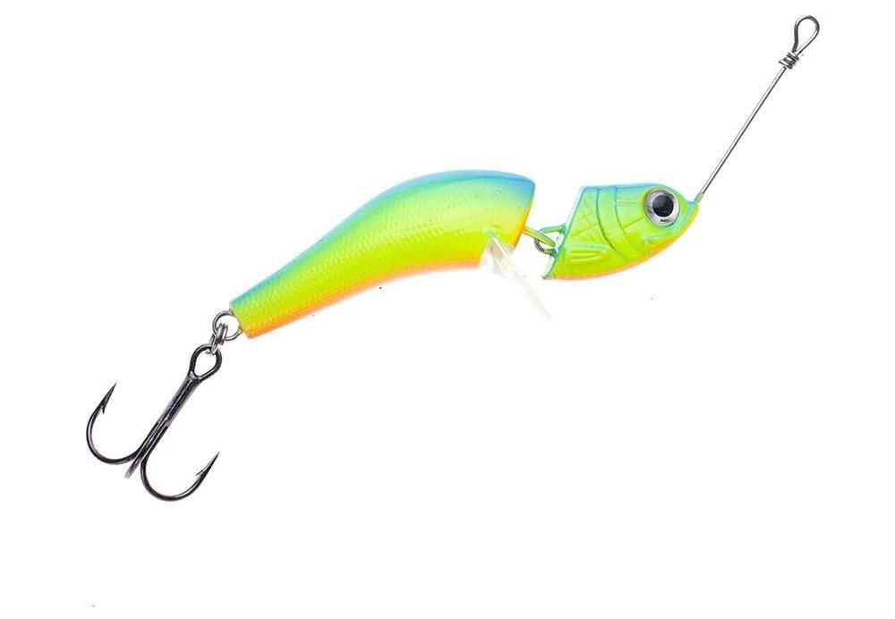 Jerkbaits di colore Parrot del prodotto Wake Jig Wobbler di marca Wake