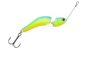 Jerkbaits di colore Parrot del prodotto Wake Jig Wobbler di marca Wake
