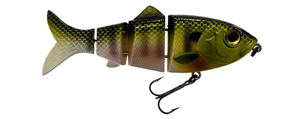 Swimbait di colore Bluegill del prodotto Reaction Strike Revolution Shad mini swimbait di marca Reaction Strike