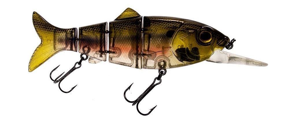 Swimbait di colore Ghost Minnow del prodotto Reaction Strike Revolution Shad mini swimbait di marca Reaction Strike