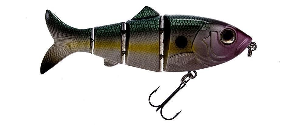 Swimbait di colore Ghost Natural Shad del prodotto Reaction Strike Revolution Shad mini swimbait di marca Reaction Strike