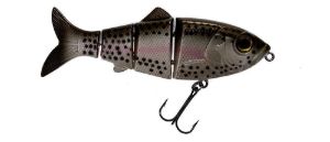 Swimbait di colore Ghost Rainbow Trout del prodotto Reaction Strike Revolution Shad mini swimbait di marca Reaction Strike