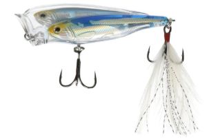 Topwater di colore Silver Blue Shiner del prodotto Livetarget Glass Minnow Baitball Popper di marca Livetarget