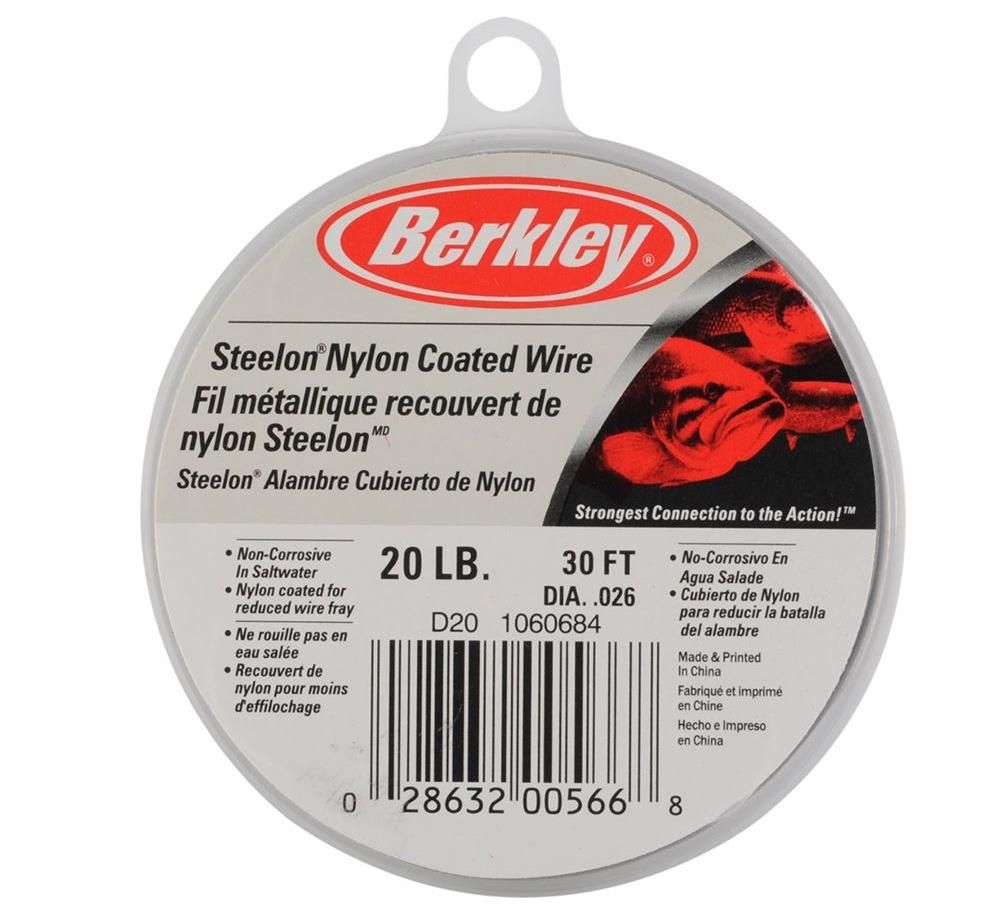 Berkley Steelon Nylon Coated Wire Terminali termosaldanti