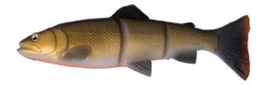 Swimbaits di colore #08 Dirty Roach del prodotto Savage Gear 3D Line Thru Trout Swimbait di marca Savage Gear