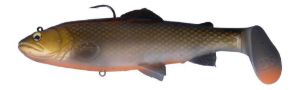 Swimbaits di colore Dirty Roach del prodotto Savage Gear 3D Trout Rattle Shad di marca Savage Gear
