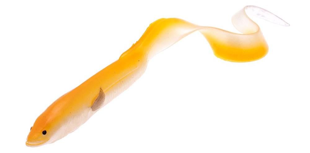 Grub di colore Albino Eel del prodotto Savage Gear LB Real Eel  di marca Savage Gear