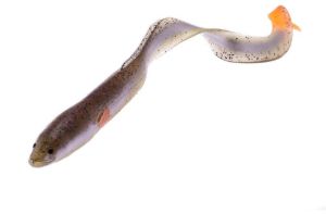 Grub di colore Green Red Pearl Eel del prodotto Savage Gear LB Real Eel  di marca Savage Gear