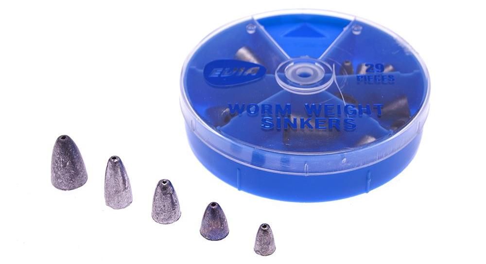 Piombi e Sinkers del prodotto Evia Worm Weight Sinkers di marca Evia