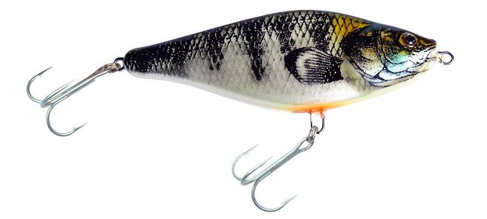 Jerkbaits di colore #BRW del prodotto Hybrida J-2 Jerkbait di marca Hybrida