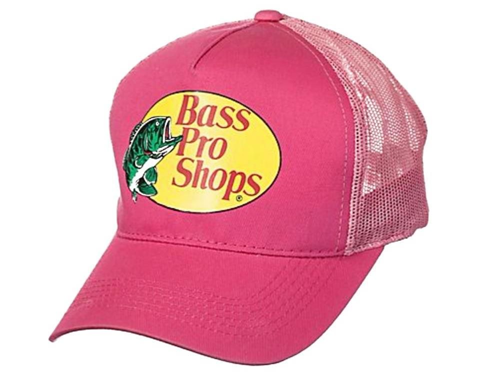 Abbigliamento di colore Pink del prodotto Bass Pro Shops Mesh Cap di marca Bass Pro Shops