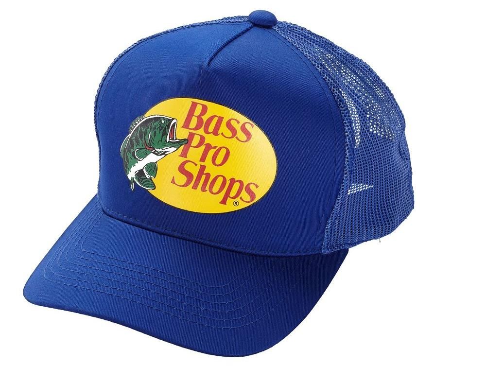 Abbigliamento di colore Blue del prodotto Bass Pro Shops Mesh Cap di marca Bass Pro Shops