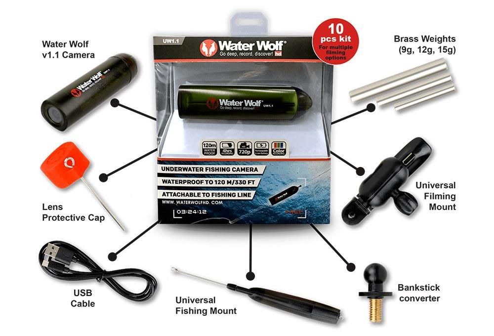 Water Wolf Underwater Camera UW1.1 - Bass Store Italy: Oltre 50.000 ...