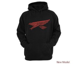 Falcon Black Hoodie Felpa