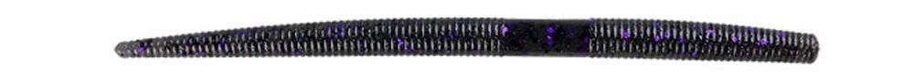 Worms di colore 157 Smoke W/blk&Purple del prodotto Gary Yamamoto Thin Senko di marca Gary Yamamoto