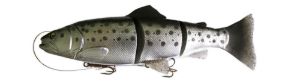 Swimbaits di colore #15 Sea Trout del prodotto Savage Gear 3D Line Thru Trout Swimbait di marca Savage Gear