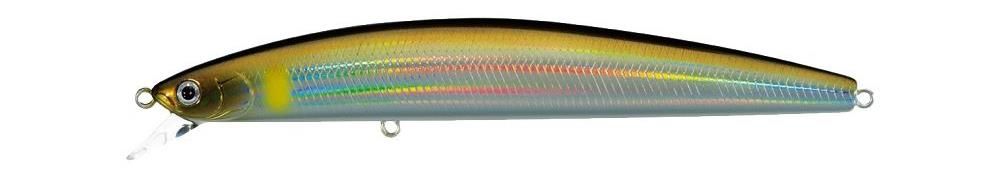 Jerkbaits di colore Laser Ayu del prodotto Daiwa Salt Pro Minnow di marca Daiwa