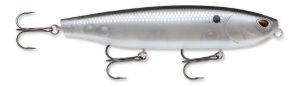 Topwater di colore Black Silver Shad del prodotto Storm Arashi Rattling Top Walker di marca Storm