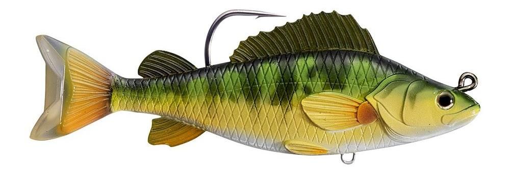 Swimbaits di colore 714 - Yellow Green del prodotto Livetarget Yellow Perch Swimbait di marca Livetarget