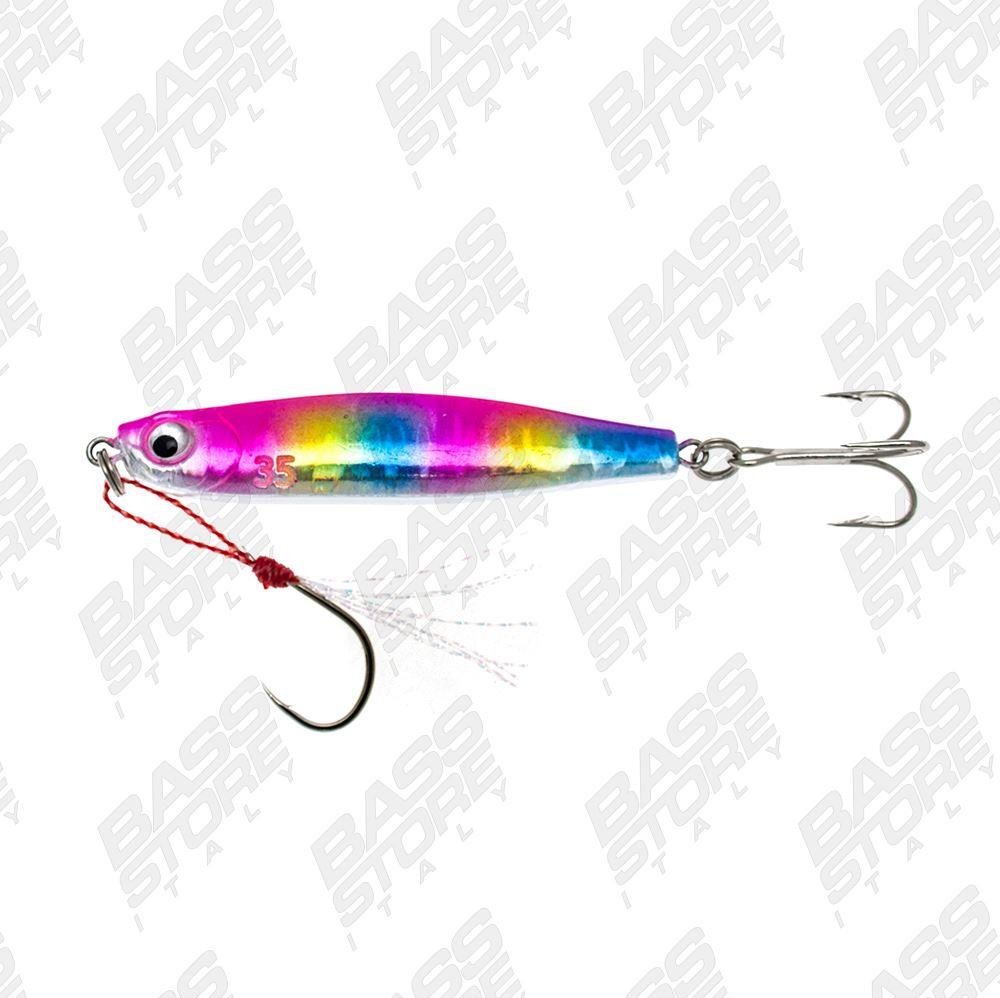 Maria Mucho Lucia Metal Jig Fishing Lure - Pink Sardine 15H, 2.2 Inches, 0.9 Oz For Blue Fish