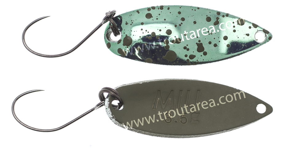 Lot De 5 Cuillères Pêche Mer Métal 9,8cm 15g - Leurre Pour Truite, Maquereau, Cabillaud