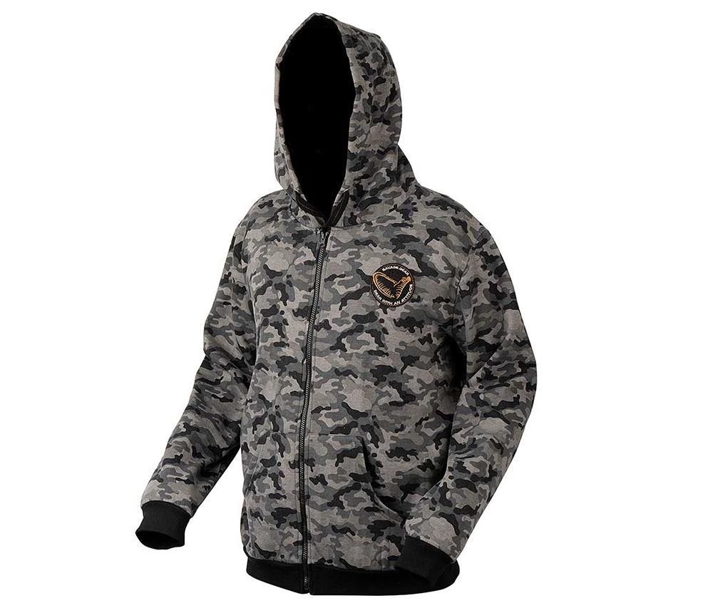 Abbigliamento del prodotto Savage Gear Black Savage Zip hoodie di marca Savage Gear