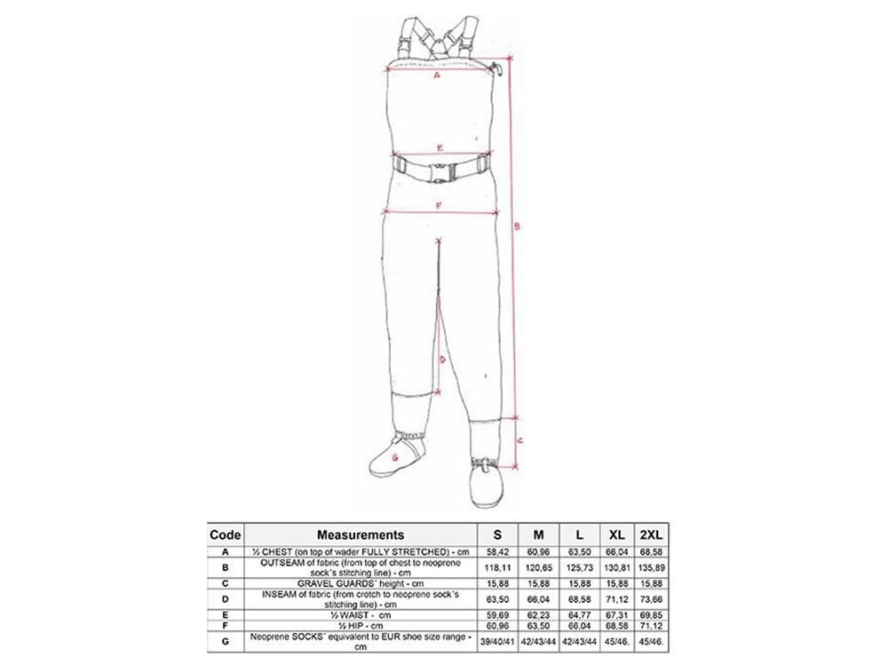 Waders e Accessori del prodotto Hart 25S Spinning Waders di marca Hart