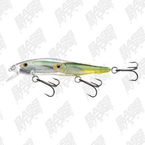 Jerkbaits di colore Pearl/Bright Green del prodotto Livetarget Emerald Shiner Bait Ball Jerkbait di marca Livetarget