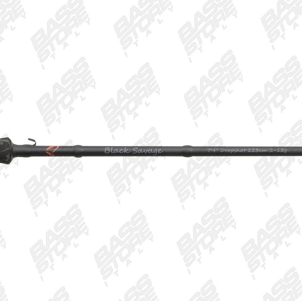 Savage Gear Black Savage Drop Shot spinning rods 2 pcs