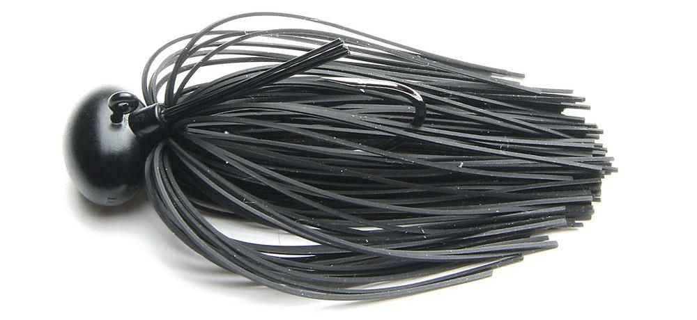 Jig di colore #001 Black del prodotto Keitech Tungsten Football Jig Model 2 di marca Keitech Lures