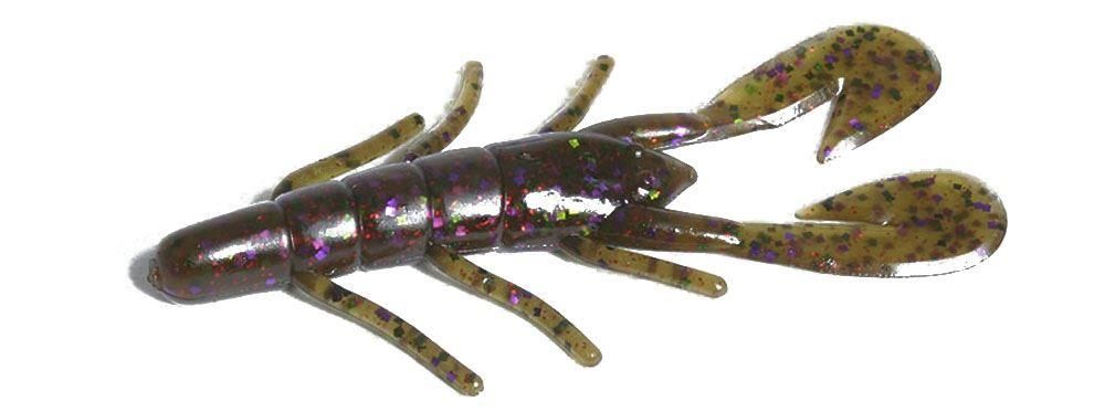Creature e Craw di colore Green Pumpkin Violet del prodotto Creme Lures Craw di marca Creme Lures
