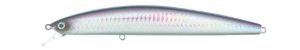 Jerkbaits di colore Purple Back Silver del prodotto Daiwa Salt Pro Minnow di marca Daiwa
