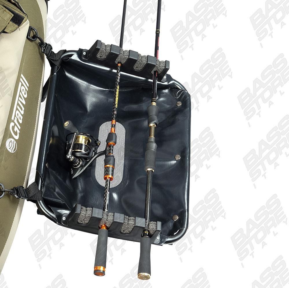 Grauvell Belly Boat Rod Holder