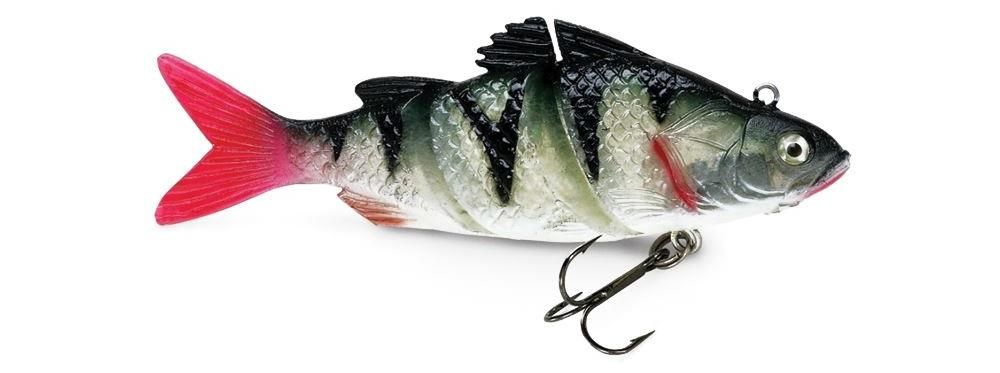Swimbaits di colore Perch del prodotto Storm Live Kickin' Perch di marca Storm