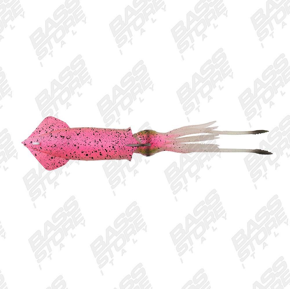 Squids di colore Pink Glow del prodotto Savage Gear 3D TPE Swim Squid di marca Savage Gear