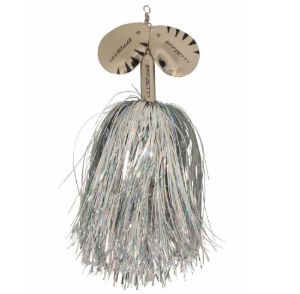 Rotanti di colore Silver del prodotto DAM Effzett Pike Rattlin' Spinner di marca DAM