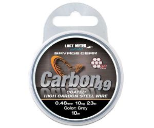 Savage Gear Carbon49 Coated High Carbon Steel Wire