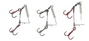 Savage Gear Carbon49 Corkscrew Stinger with Screw