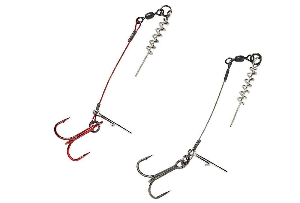 Savage Gear Carbon49 Corkscrew Stinger with Screw