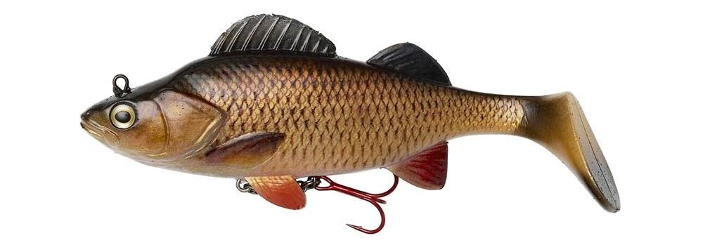 DAM Effzett Natural Perch Paddle Tail